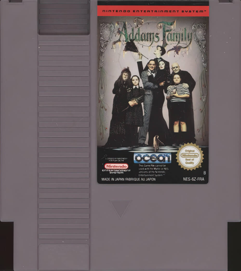 Лицензионный картридж The Addams Family для NES\Famicom
